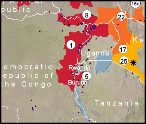 zoom-in on same map, focusing on Rwanda and surrounding area...