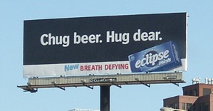 Eclipse Gum Billboard...